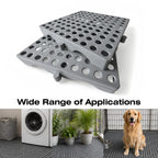 Small Plastic Pallets, 12-Pack 7.9 x 7.9 x 1.18 In Pallets for Outside