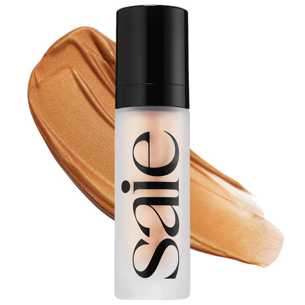 Glowy Super Gel Illuminating Face Makeup Primer, Sunglow (1 oz)