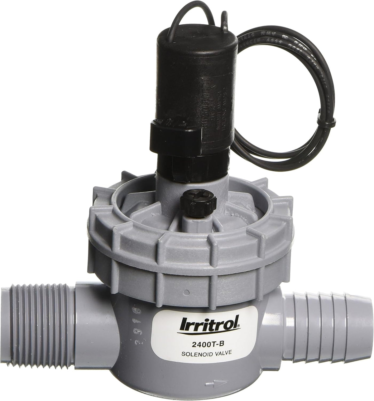 Irritrol 2400T-B Globe Valve Male x Barb Connection, 1"