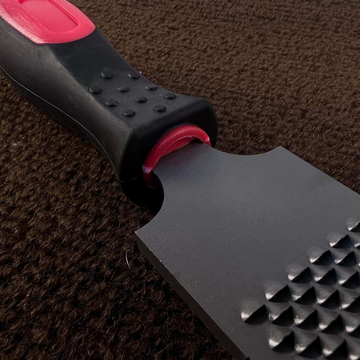 T12 Carbon Steel Horse Hoof Rasp - 8", 14" Professional Farrier Tool with Non-Slip Rubber Handle for