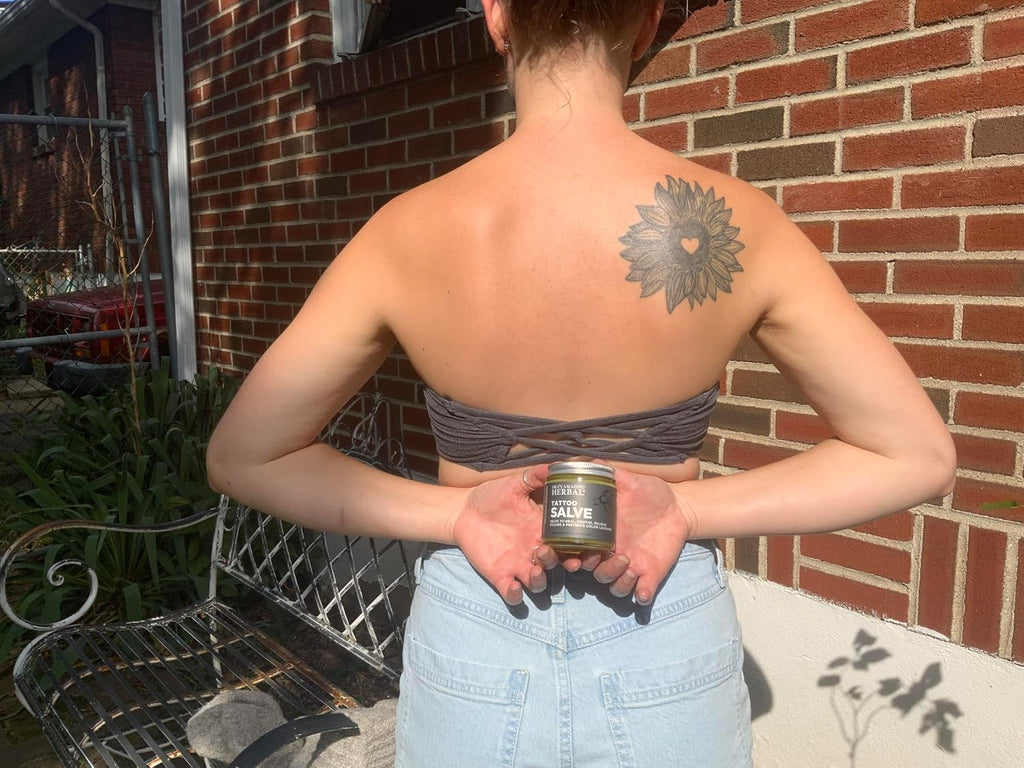 Natural Tattoo Salve,Tattoo Aftercare Balm for New & Old Inked Skin, Moisturizing & Itch Soothing Cream, Petroleum