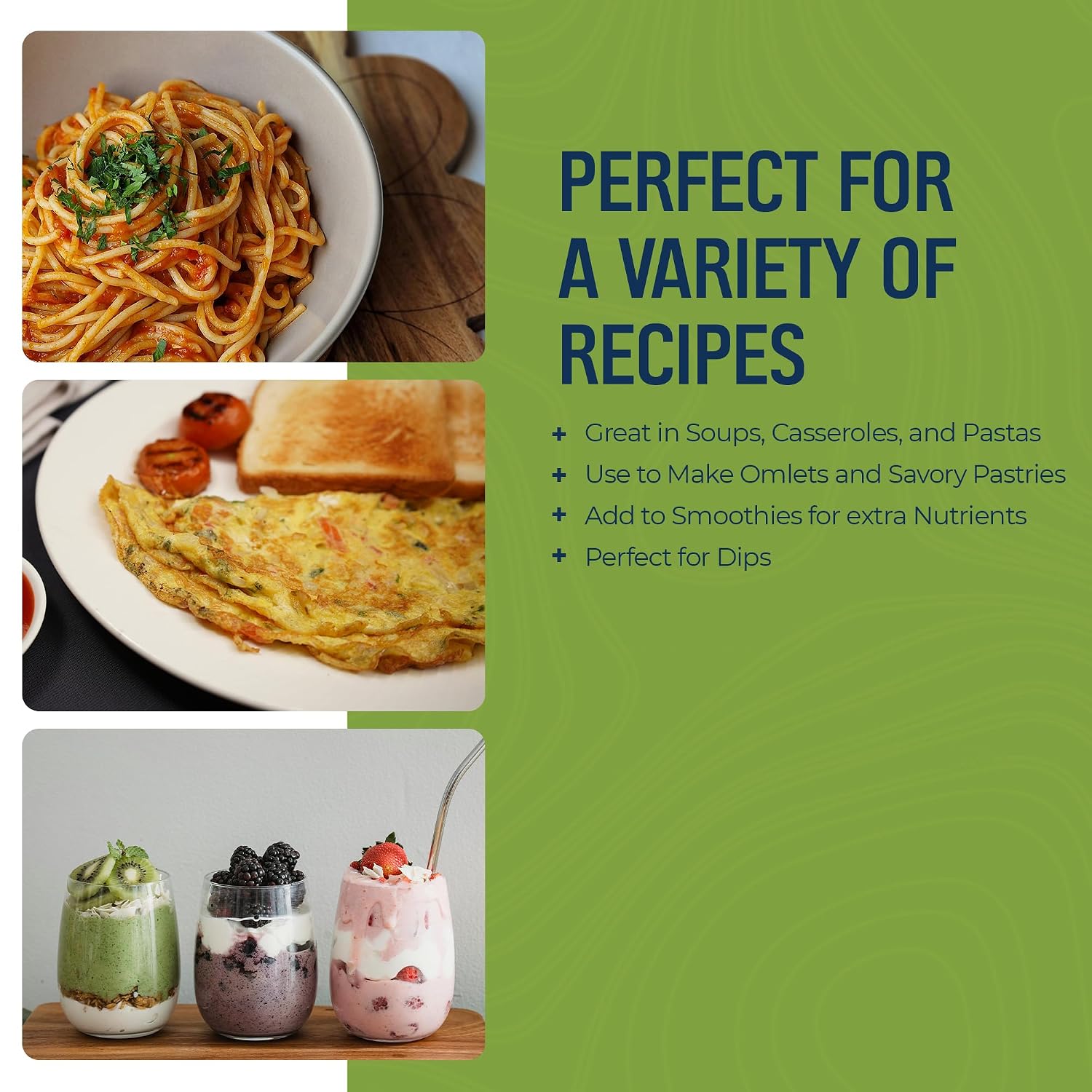 Dehydrated Spinach Flakes Can | Emergency Food Supply, 45 Servings, 25 Year Shelf Life, 15 Calories per Serving