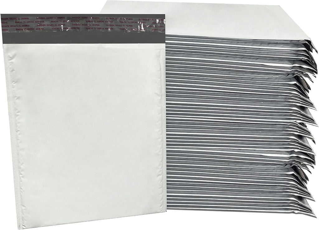 Poly Bubble Padded Mailer, 50-Pack, #2-8.5" x 12"