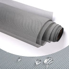 High Density dustproof and Pollen Proof net Window Screen mesh roll Used to Replace Screen Windows and Doors (Grey: