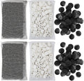 Aquarium Canister Filter Media Set, Bio Balls, Rings & Carbon | Aquarium Bio Media: 40 Bio Balls, 500G Ceramic Rings