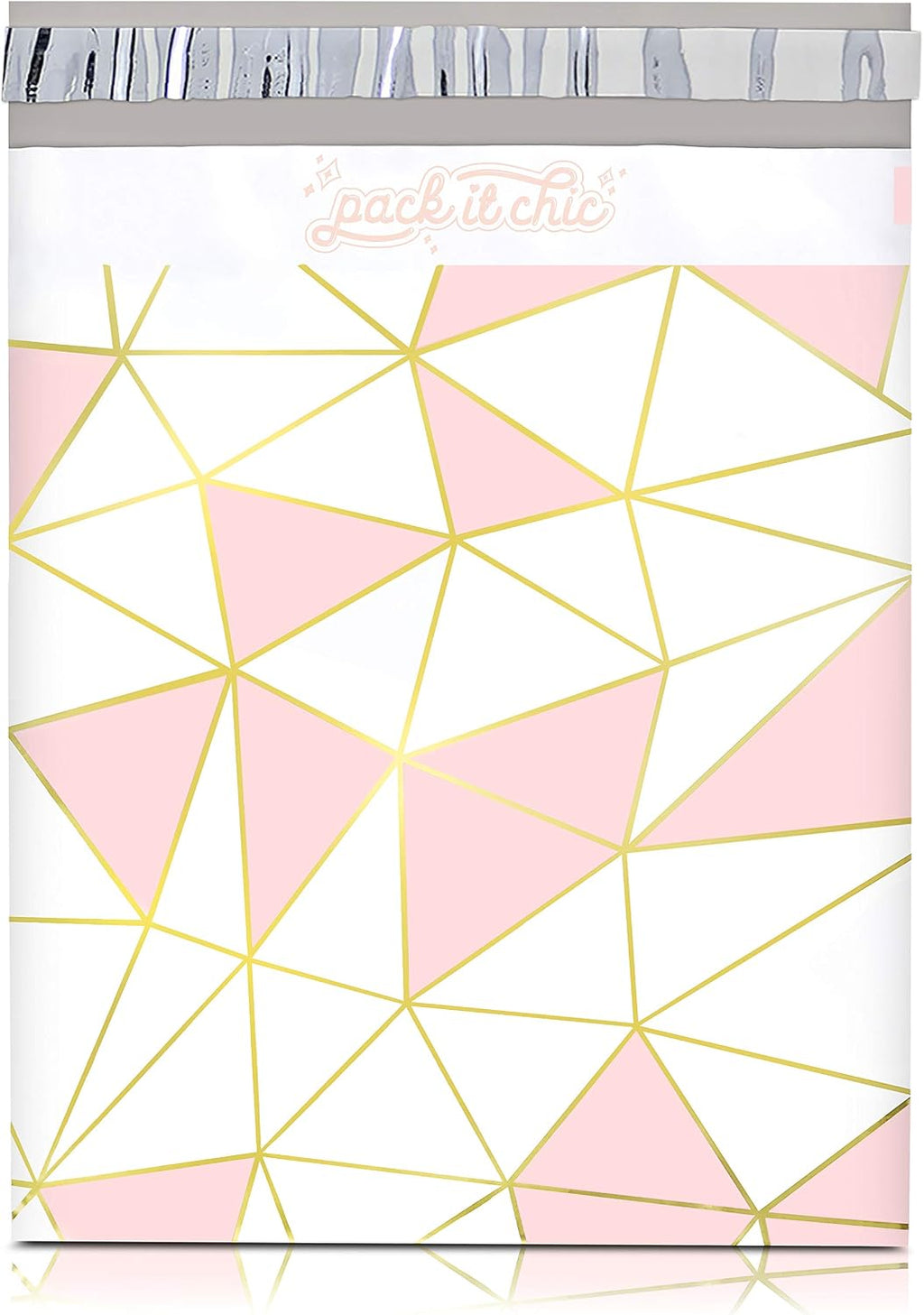 10X13 (100 Pack) Mosaic Triangle Poly Mailer Envelope Plastic