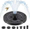 Solar Fountain, Upgraded Bird Bath for Outside Garden Patio Pond