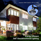 60W LED Light Bulb 500W Equivalent LED Corn Light Bulb 5500Lumen 6500k Cool Daylight White E26/E27 Base Bulb Large