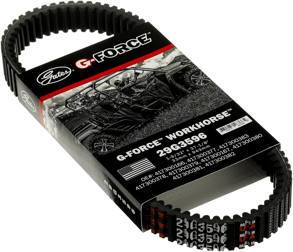 Gates 29G3596 G Force Workhorse Continuously Variable Transmission (CVT) Belt