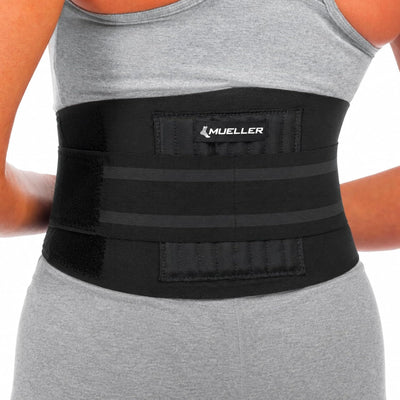 Sports Medicine Adjustable Back Brace, Ideal for Upper and Lower Back Pain, Relief & Support for Men and Women