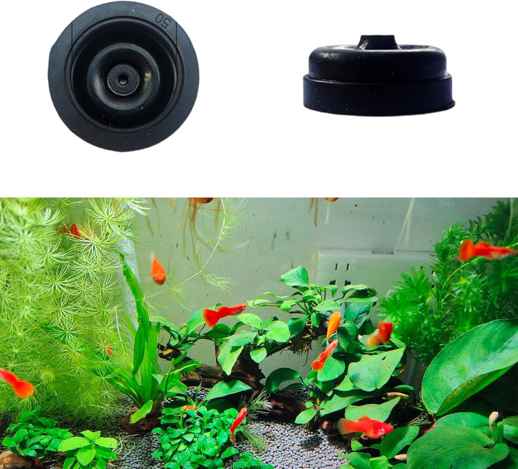 6PCS Rubber Diaphragm Replacement Part Kits Fishtanks Water