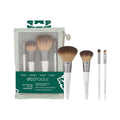 On-The-Go Makeup Brush Kit, Travel-Friendly Brush Set, Mini-Size Makeup Tools for Powders, Blush, Bronzer, &