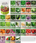 Survival Vegetable Seeds Garden Kit Over 16,000 Seeds Non-GMO and Heirloom, Great for Emergency Bugout Survival Gear