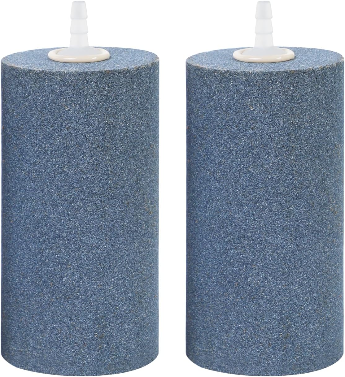 Aquarium Air Stone 4x2 inch 2 Pack, Large Airstone, Aerator Bubble Diffuser, Air Pump Accessories for Aquariums