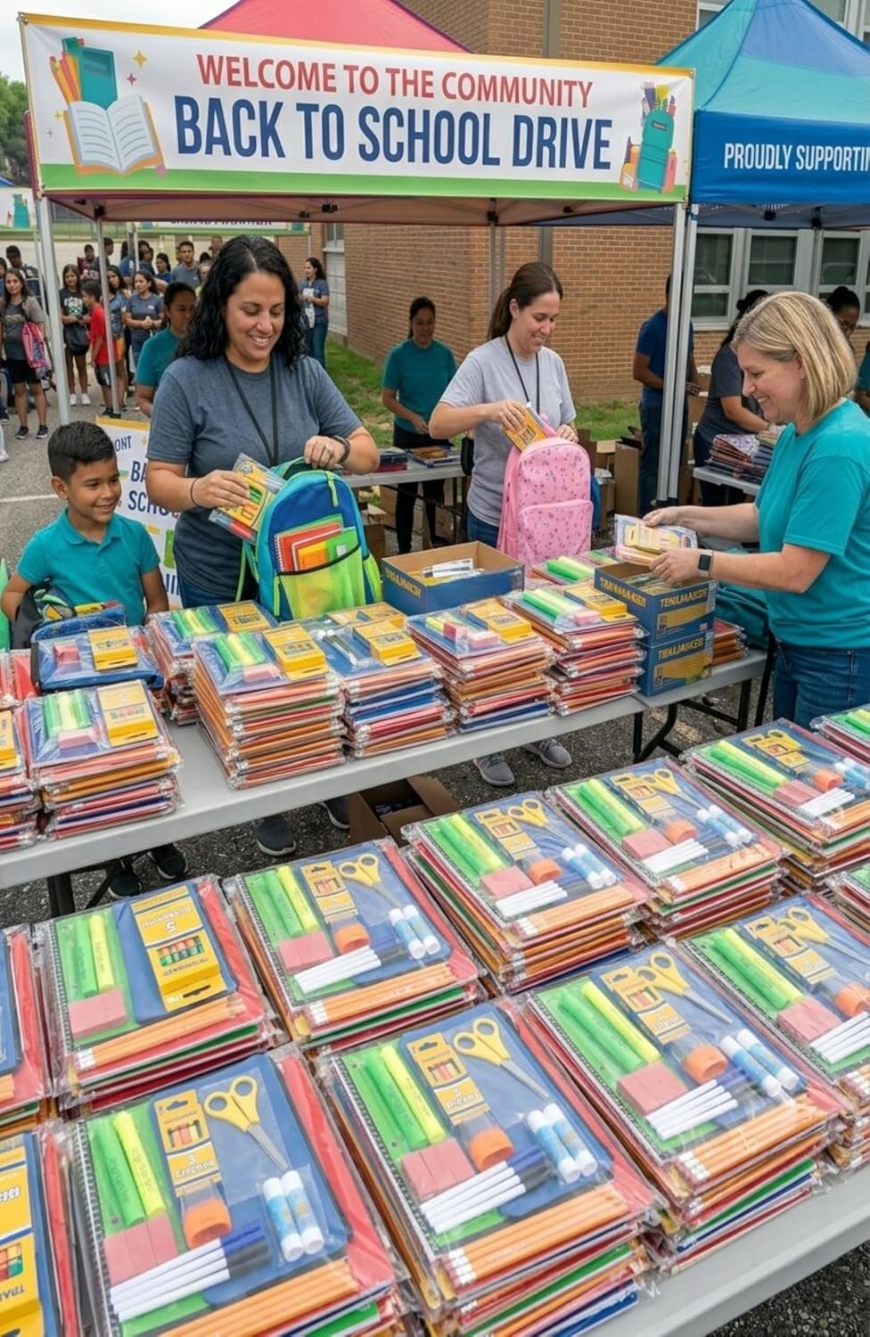 Bulk Back to School Supplies 60 Piece Bundle Kits for Girls, Boys, Kids | Back to School Supply Box Set Includes