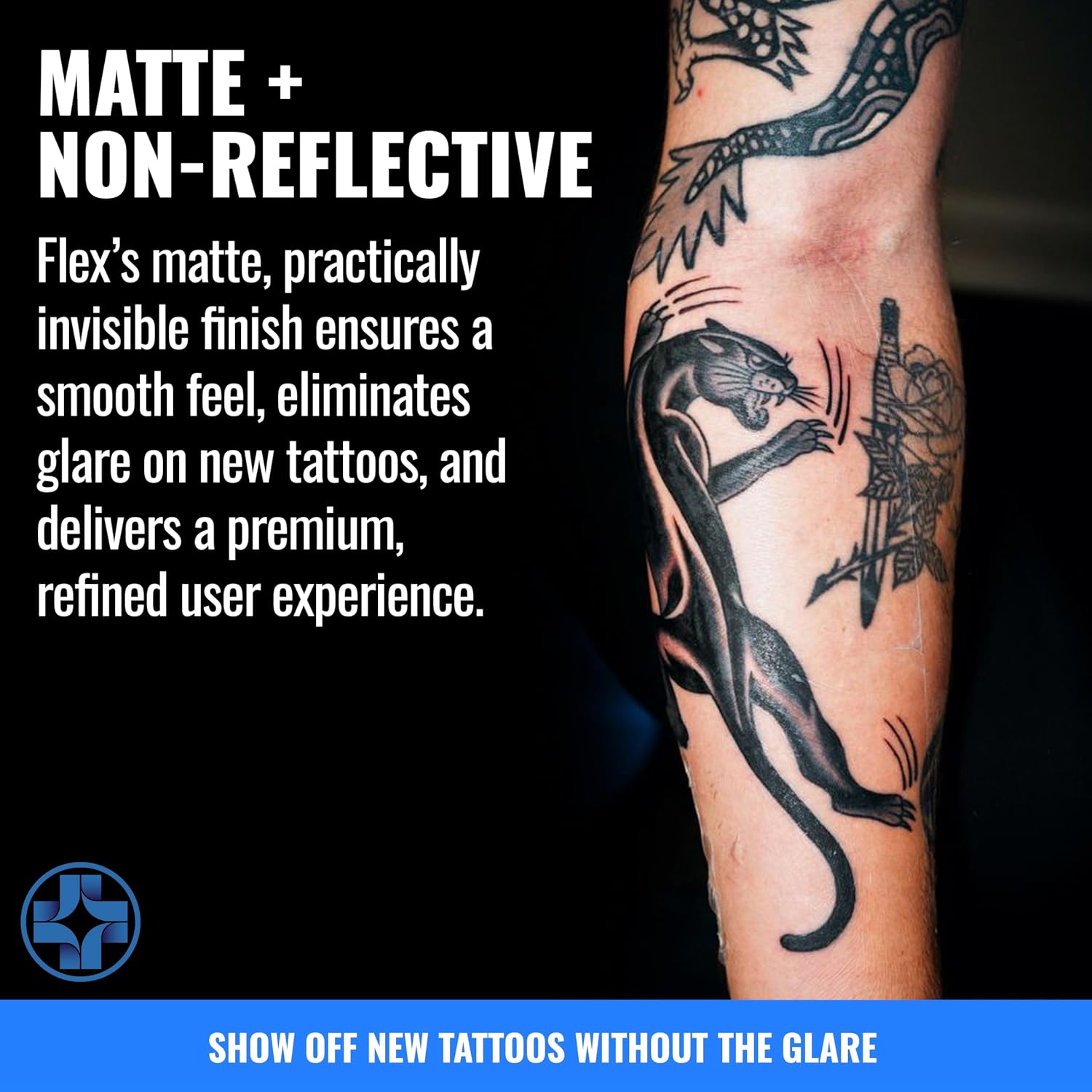 Flex Tattoo Aftercare Bandage - 3 Sheets 6 x 8 Inch Pack
