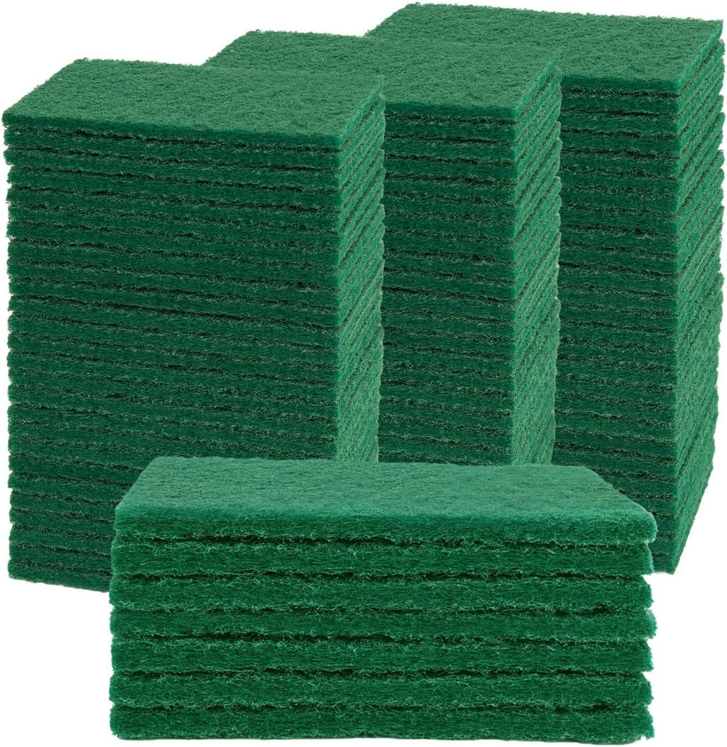40 Pack Heavy Duty Scouring Pads Green Scrubbing Pads Scrub Pads