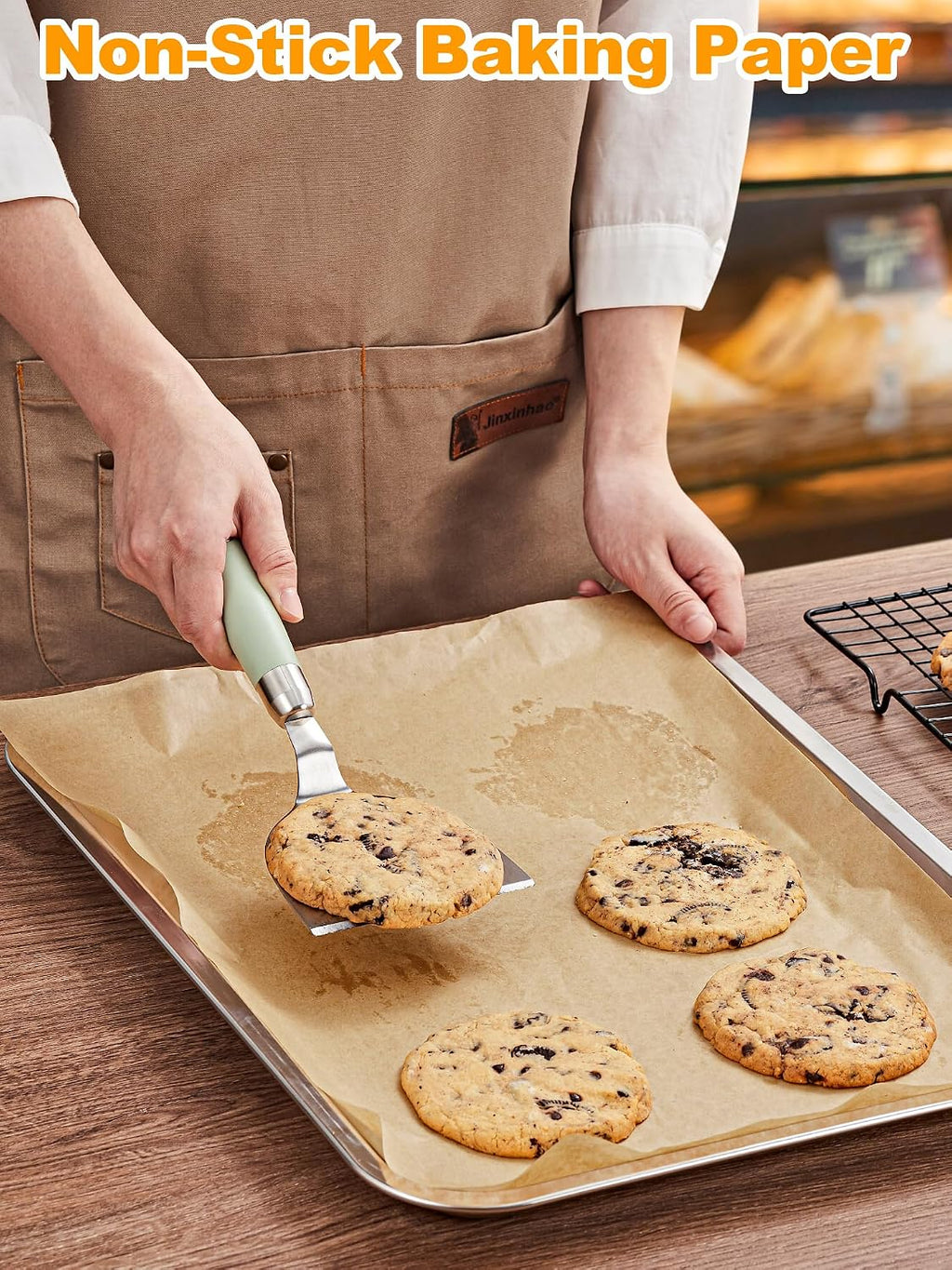200 Pcs Parchment Paper Baking Sheets, 13x18 Inches, Non-Stick