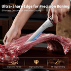 Boning Knife 6 Inch, Super Sharp Fillet Knife, German High Carbon Stainless Steel Deboning Knives, Professional