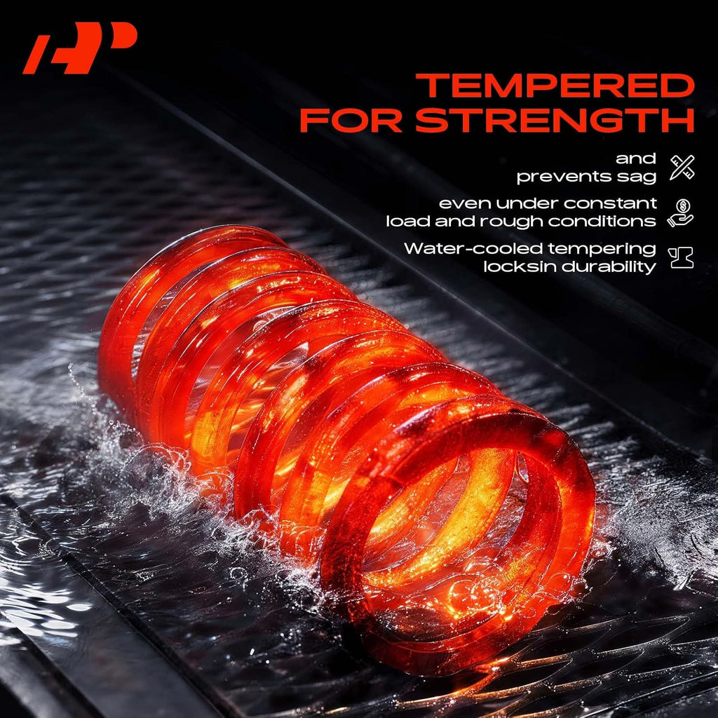 A-Premium 2-Pack Rear Suspension Coil Spring Set Compatible with Toyota