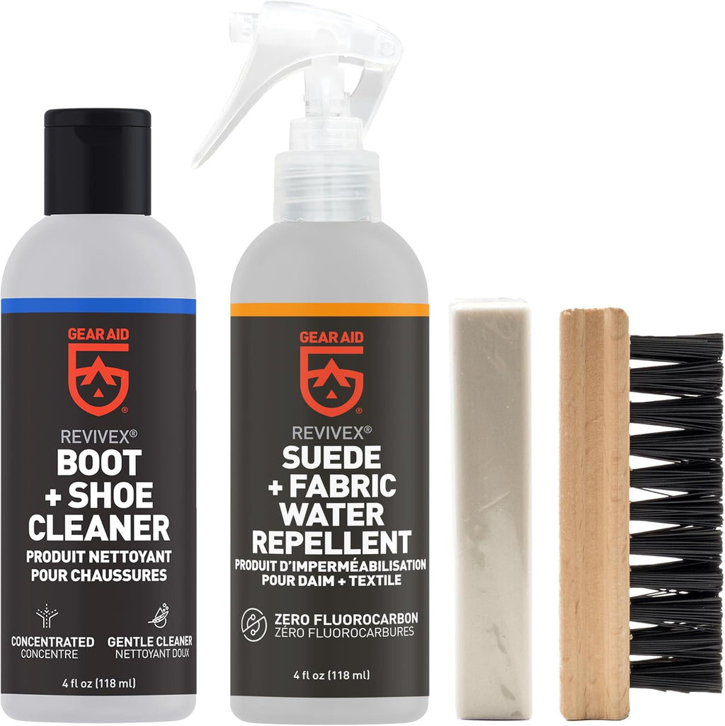 Revivex Suede Shoe Cleaner and Conditioning Kit for Restoring and Waterproofing your Breathable Gore-Tex Sneakers