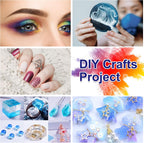 Mica Powder，63 Colors - 10g/Bottle of Natural Pigment Powder for Epoxy Resin，Lip Gloss，Eye Shadow,Car Paint, Dye,Soap