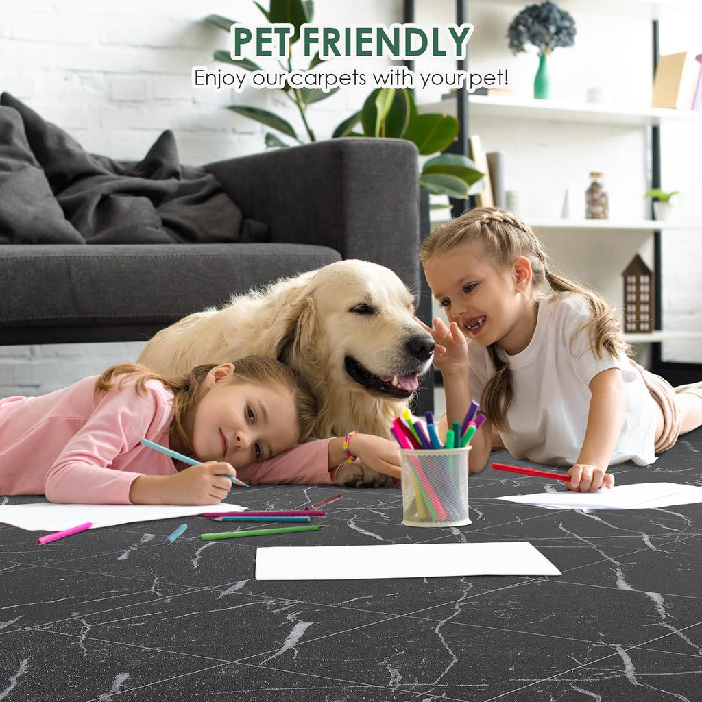 30-Piece Peel and Stick Floor Tiles, 12x12 Covers 30 Sq. Ft. Waterproof Vinyl Flooring, Renter-Friendly Self-Adhesive