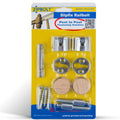 Slipfix Railbolt, Stair Handrail Post-to-Post, 1 x 2-Pack, 13.810