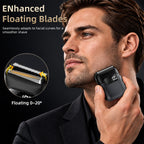 Electric Razor for Men, Foil Shaver and Beard Trimmer -Graphite Black