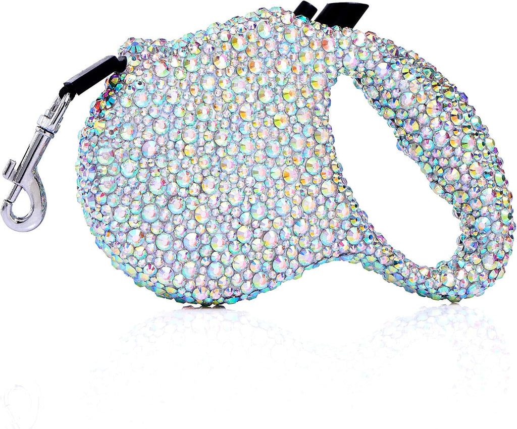 Bling Retractable Dog Leash, 16 ft Pet Walking Leash