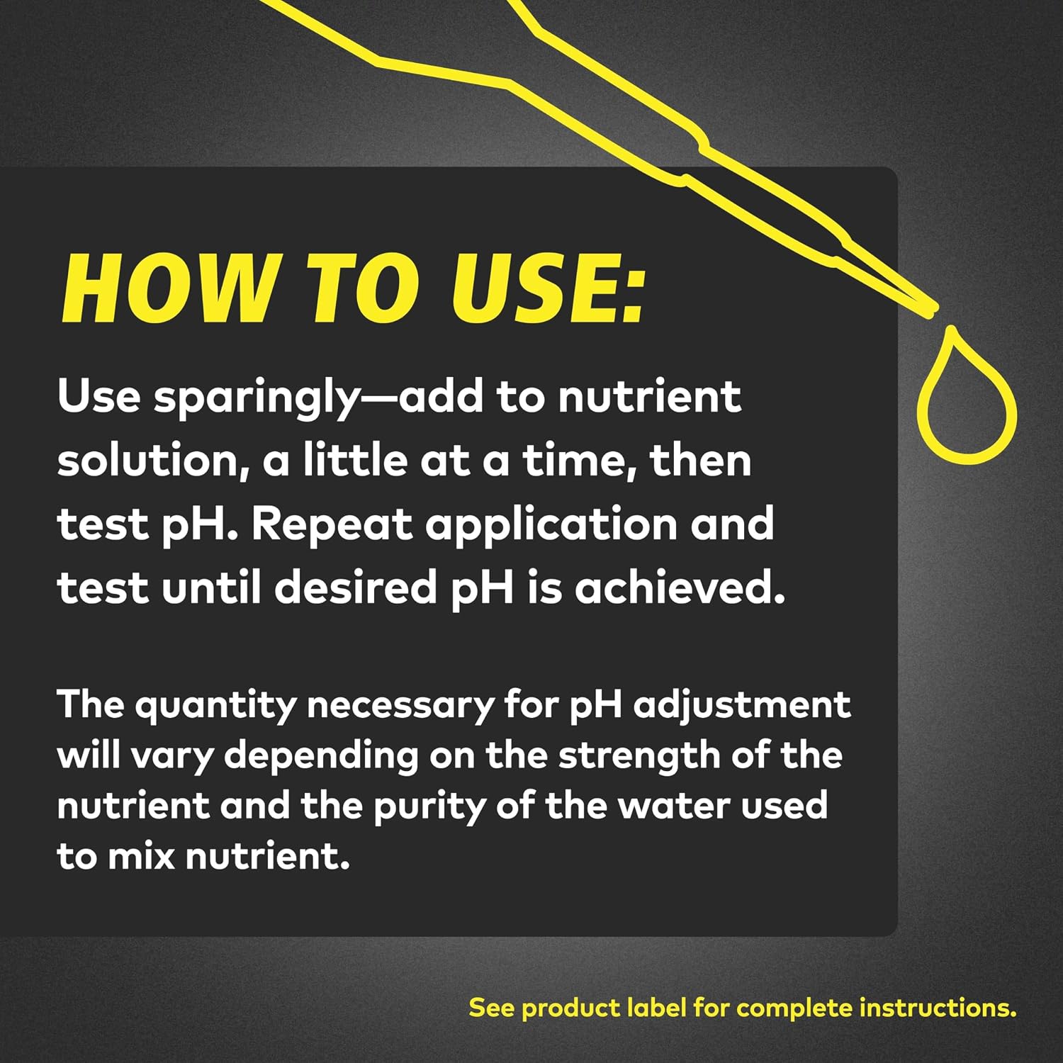 pH Up and pH Down Liquids - Stabilize Nutrient pH in Hydroponics, 1 qt. Bottles