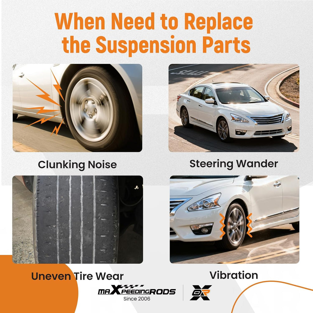 maXpeedingrods 4Pcs Front Lower Control Arm Kit for Nissan Altima 2007-2012