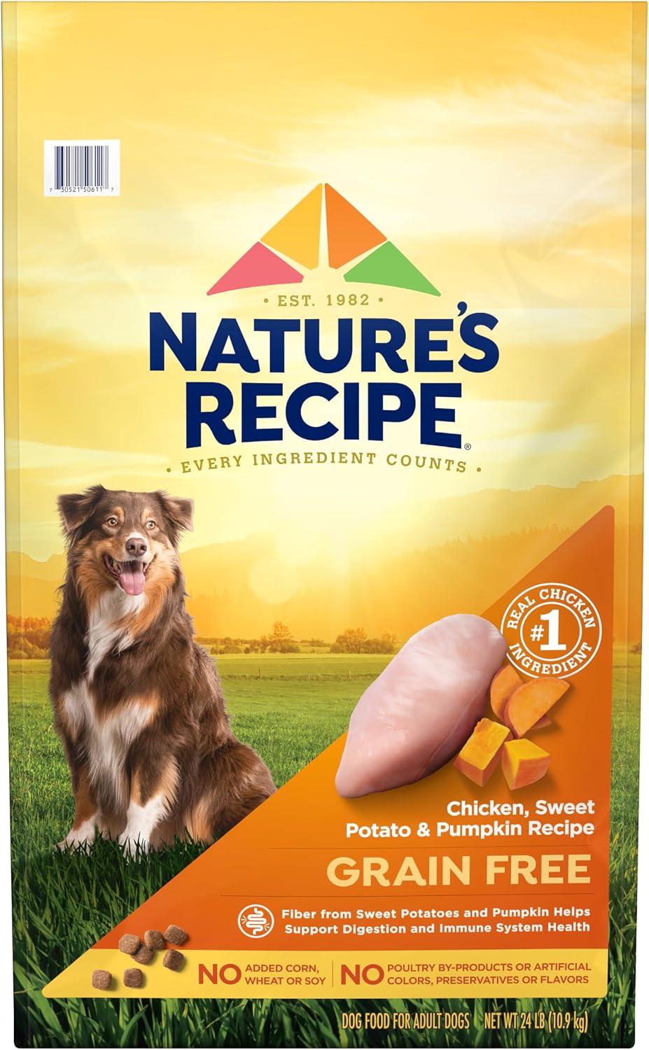 Grain Free Chicken Dry Dog Food, 24 lb. Bag