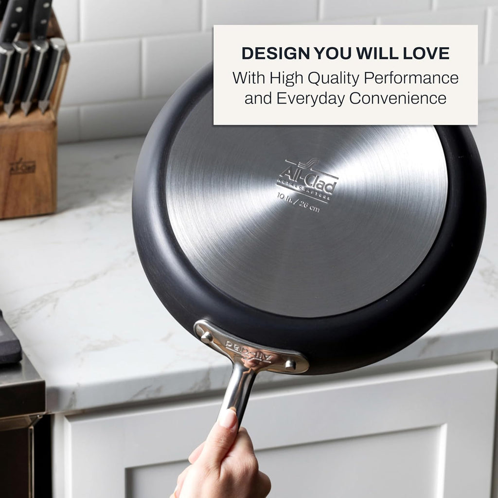 HA1 Nonstick 12" Fry Pan with Lid, Induction Ready