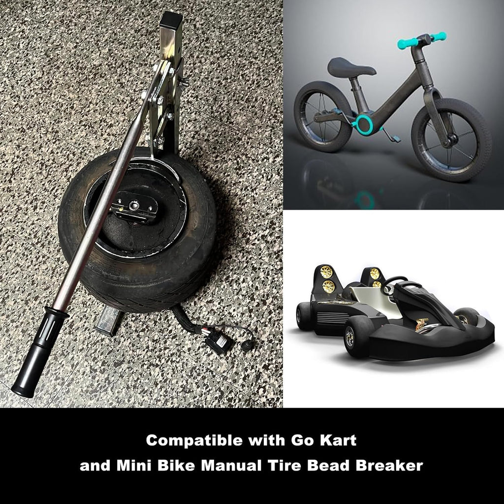 Mini Tire Bead Breaker for 5" and 6" Go Kart Wheels