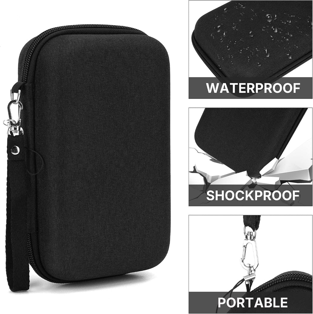 Hard EVA Carrying Case (Case Only) - Fetal Doppler & Baby Heartbeat Monitor Protective Storage Bag Compatible with