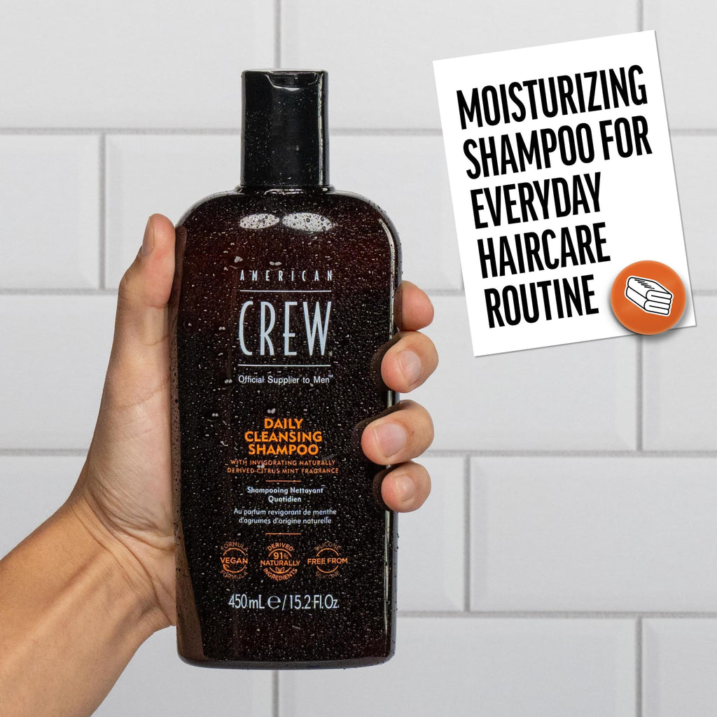 Men's Daily Cleansing Shampoo, Citrus Mint, 3.3 fl oz