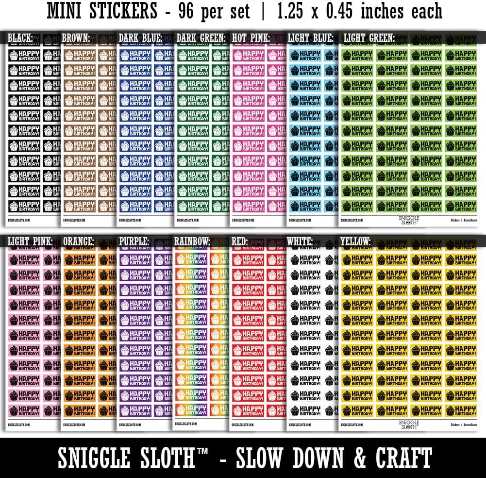 This Side Up Arrows Box Crate Shipment Sticker Pack - Matte Finish - Small 1.50" Size - Rainbow