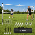 Complete Badminton Set for Backyard Outdoor Badminton Net & Racket | Anti-Sag Design, 4 Professional Badminton