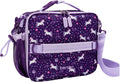 Kids Prints Double-Insulated Reusable Lunch Bag | For Kids 3+, Adjustable Strap; Holds Lunch Box/Water Bottle/Snacks;