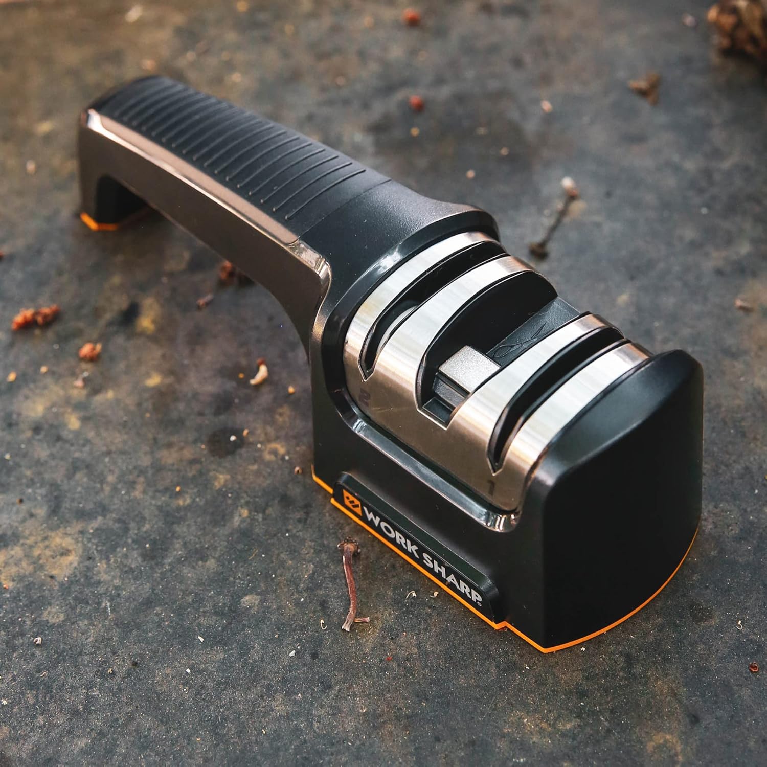 Pull Through Kitchen Knife Sharpener - Compact - Chef, Scissor, Paring, & Serrated Knives