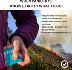 Disaster Guide for Emergency Preparedness Kit – Waterproof Wildfire, Earthquake & Hurricane Survival | 12 Disasters |