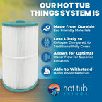 Hot Tub Things Advanced Spa Filter Replacement Cartridge