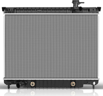 SCITOO Car Radiator compatible with Buick Chevy GMC Isuzu Oldsmobile Saab