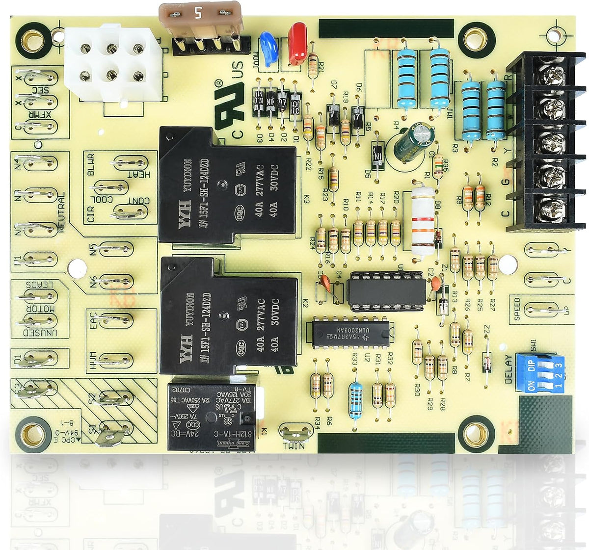 ST9120C Furnace Fan Control Board fits for Honeywell Furnace Fan