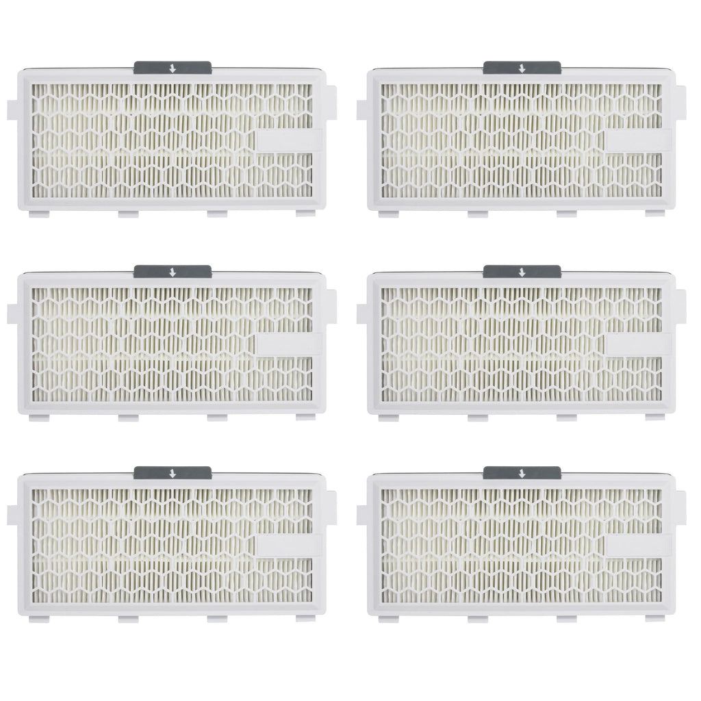 Vacuum Replacement Filter 6-Pack Compatible with Miele SF-HA 50 Canister