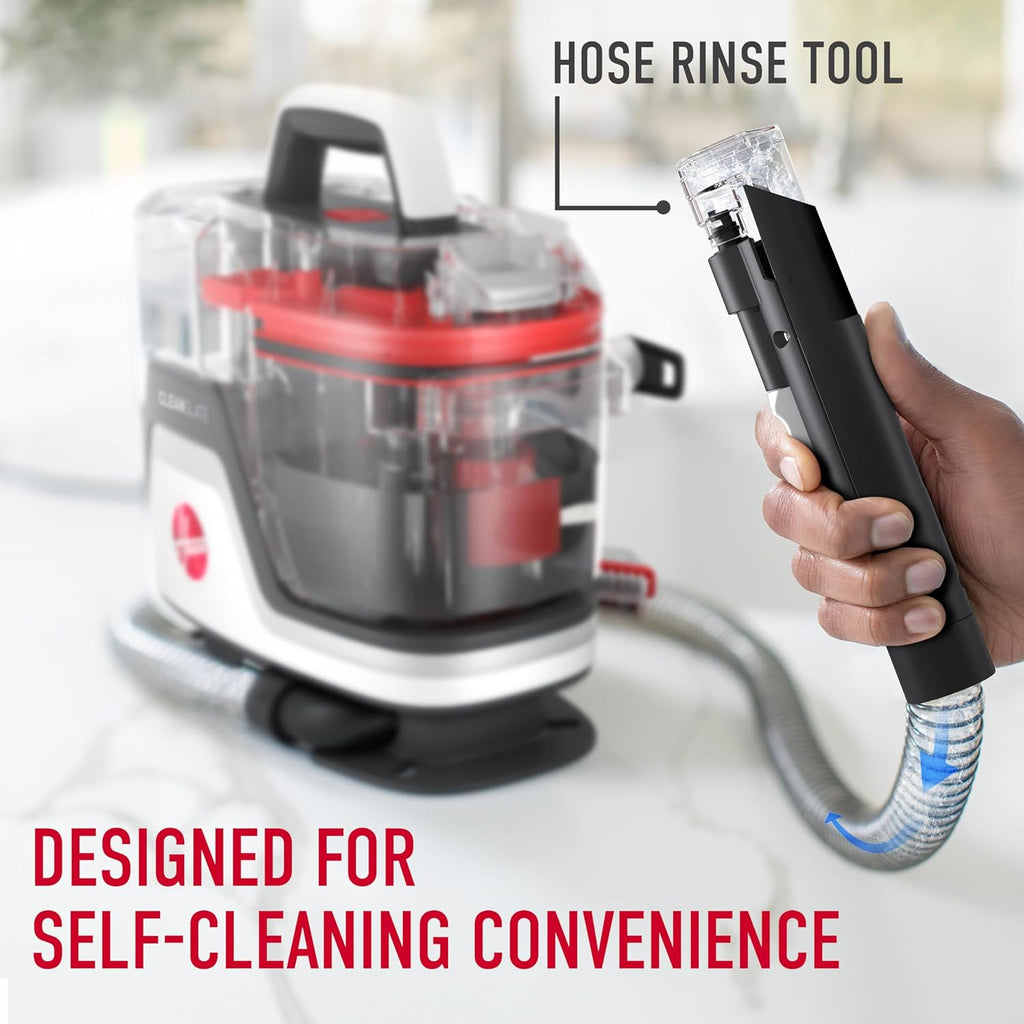 CleanSlate Plus Portable Carpet + Upholstery Spot Cleaner Machine | Powerful Suction with Versatile Tools, Pet Stain