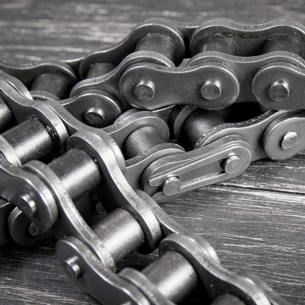 uxcell 16Pcs #60 Chain Master Connector Link Roller, 3/4" Pitch Carbon Steel, Standard Connecting Split Links for 12A Chain
