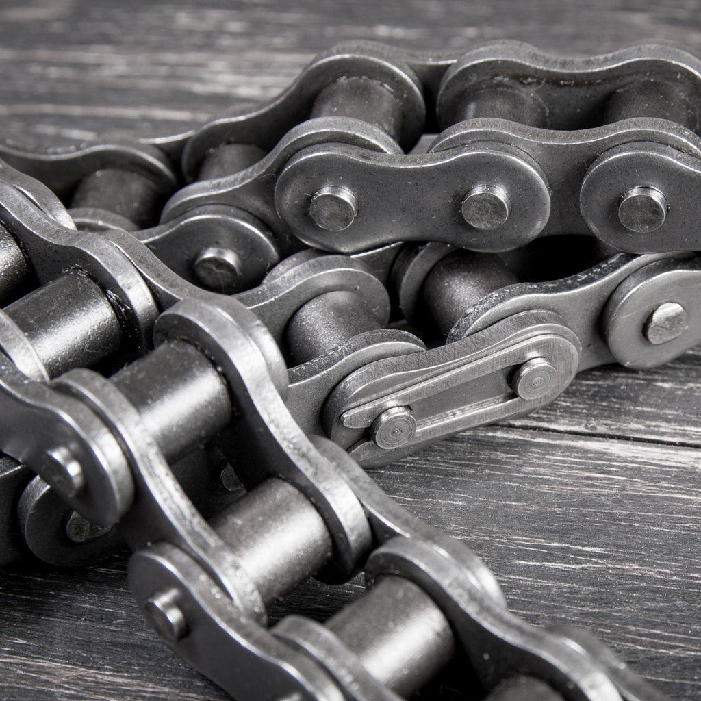 uxcell 8Pcs Chain Master Connector Link Roller, 3/8" Pitch Carbon Steel, Standard Connecting Split Links for 06B Chain