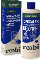 Roobi DeLonghi Compatible Descaling Solution, 500ml Single Bottle
